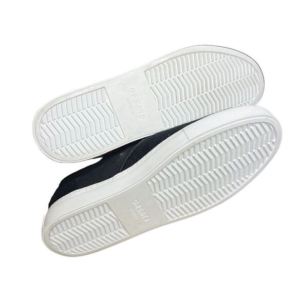 Greats Brooklyn Made in Italy Nero Platform Slip on Sneaker NWOB Size 9 1/2 - Picture 7 of 8